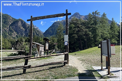 Veduta dell'area attrezzata