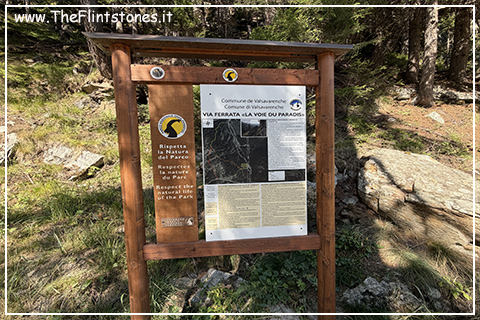 Foto della via ferrata