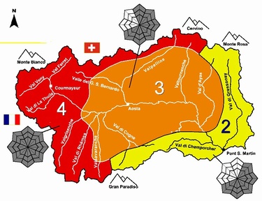 Bollettino valanghe Valle d'Aosta