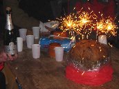 Pila - Brindisi di fine Anno al Bivacco Arno