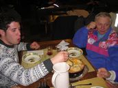 Cena in Baita a Pila