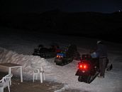 Discesa notturna a Pila