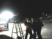 Discesa notturna a Pila