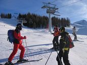 Sulle piste da sci